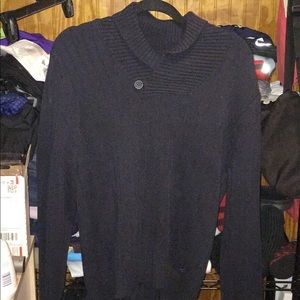 Fancy navy crewneck